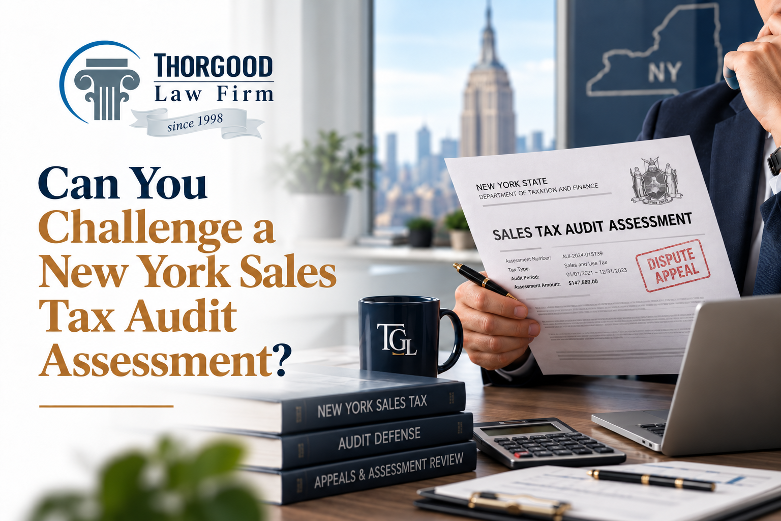Can You Challenge a New York Sales Tax Audit Assessment