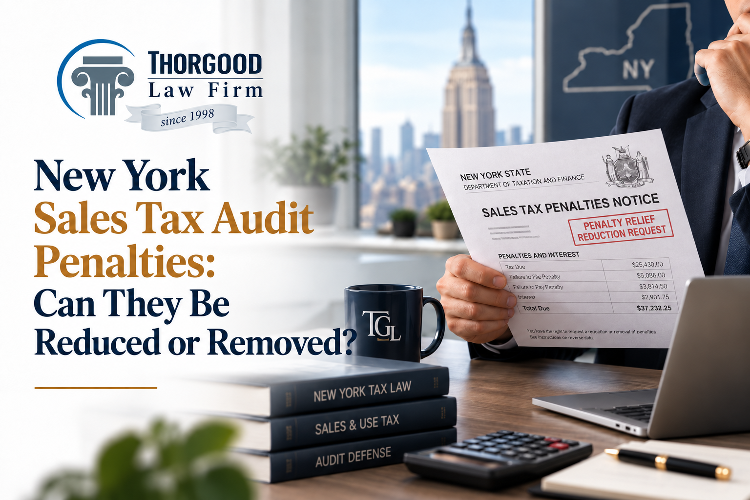 New York Sales Tax Audit Penalties: Can They Be Reduced or Removed?
